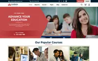 LMS Academy theme preview