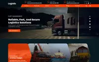 Logistics Provider theme preview