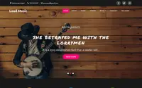 Loud Music theme preview