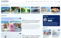 Lovely Blog theme preview