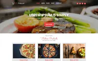 lzrestaurant theme preview