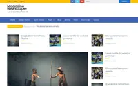 Magazine Newspaper theme preview