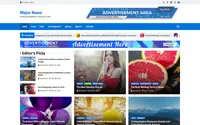 Major News theme preview