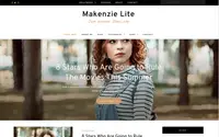 Makenzie Lite theme preview
