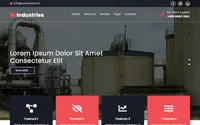 Manufacturing Industry theme preview