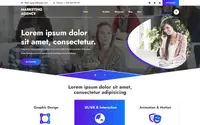 Marketing Agency theme preview