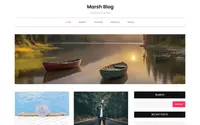 Marsh Blog theme preview