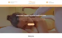 Massage Clean theme preview