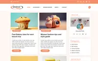 Matina Blog theme preview