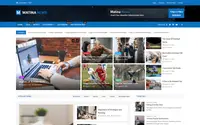 Matina News theme preview
