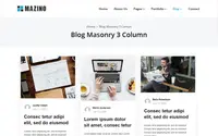 Mazino theme preview
