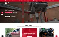 Mechanic Car Repair theme preview