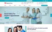 Medical Clinic Lite theme preview