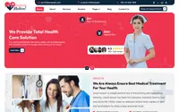 Medical Hospital Blocks theme preview