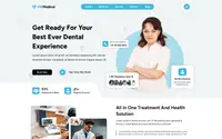 Medical Landing Page theme preview