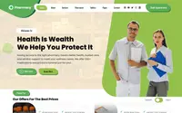 Medical Pharmacy theme preview
