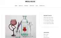 Megla Blog theme preview