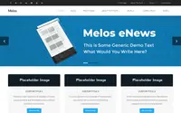 Melos eNews theme preview