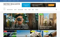 Metro Magazine theme preview