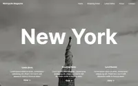 Metropolis Magazine theme preview