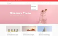 Minamaze eBlog theme preview