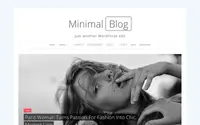 Minimal Blog theme preview