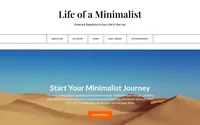 Minimalist Blogify theme preview