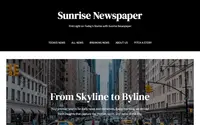 Minimalistix Newspaper theme preview