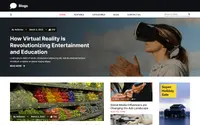 Modern Blogger theme preview