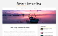 Modern Storytelling theme preview