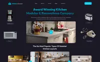 Modular Kitchen theme preview