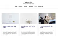 Moina Grid theme preview