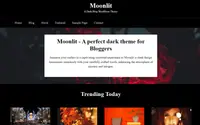 Moonlit Dark theme preview