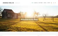 MorningTime Lite theme preview