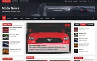 Moto News theme preview