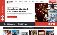 Movie Cinema Blocks theme preview