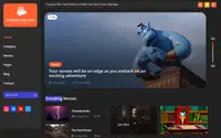 Movie Rating Blog theme preview