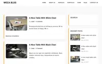 Moza Blog theme preview