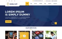 Multi Mobile App theme preview