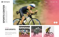 Multi Sports theme preview