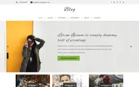 Multipurpose Blog theme preview