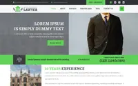 Multipurpose Lawyer theme preview