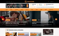 Multipurpose Magazine theme preview