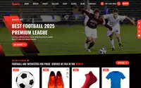 Multipurpose Sports Club theme preview