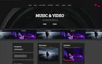 Music and Video theme preview