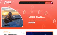Music Class theme preview