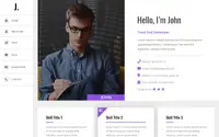 My Resume theme preview