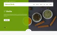 Natural Herbs Lite theme preview