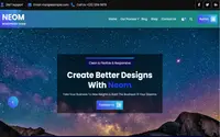 Neom Dark theme preview