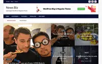News Biz theme preview